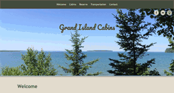 Desktop Screenshot of grandislandcabins.com